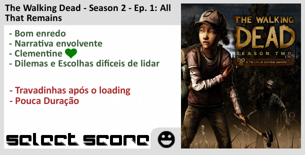 Select Score - Walking Dead - Season 2 - Episodio 1
