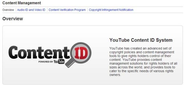 YouTube - Sistema de ContentID