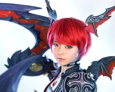 TERA ELIN Chain-sickler Cosplay - Spiral Cats Jju - capa