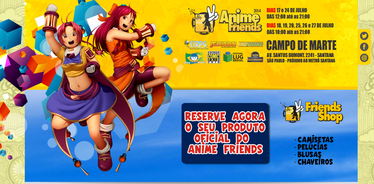 Anime Friends 2014 - Banner