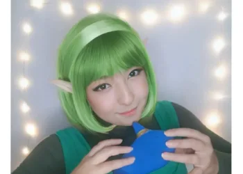 Cosplay da Saria, de The Legend of Zelda, da Mary Saria Cosplay - The Legend of Zelda - Mary capa