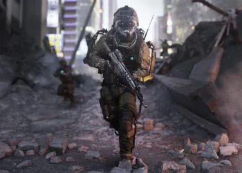 Perseguições de carro e tiroteios no novo vídeo de gameplay de Call of Duty: Advanced Warfare Call of Duty - Advanced Warfare - Soldier Screenshot Full HD - Wallpaper