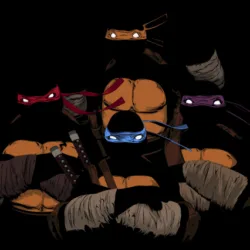 Os 25 anos gloriosos das Tartarugas Ninjas no mundo dos Games Tartarugas Ninja - Art - TMNT - Turtles