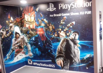 Brasil Game Show 2014 - Estande da Sony - 01