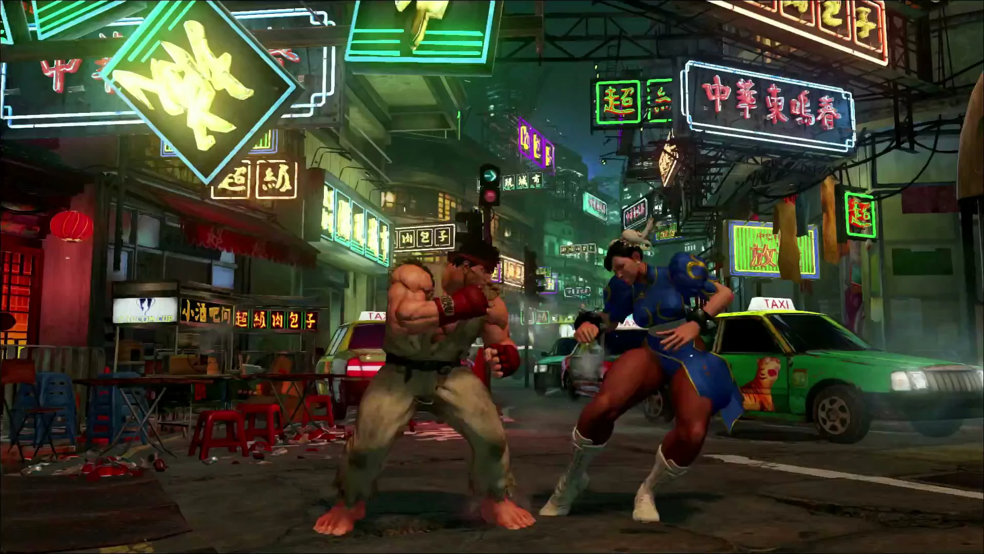 Street Fighter V - Ryu vs Chun-Li
