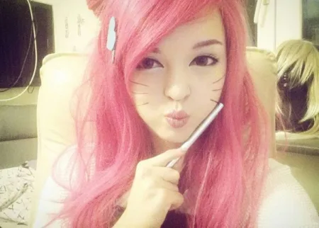 Cosplay - Ahri Colegial - League of Legends - Selfie - Andrasta
