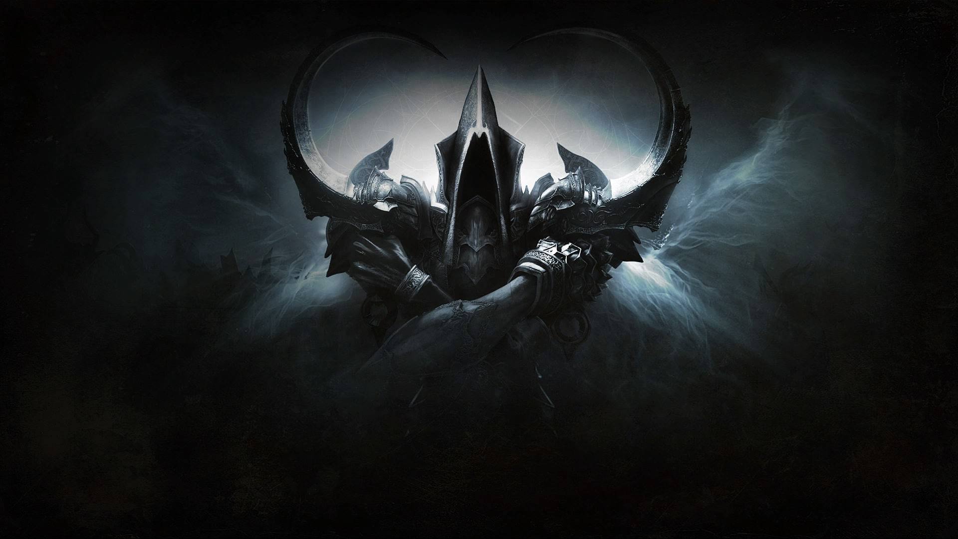 Diablo III - Reaper of Souls - PS4 - Wallpaper do Malthael - 1920x1080