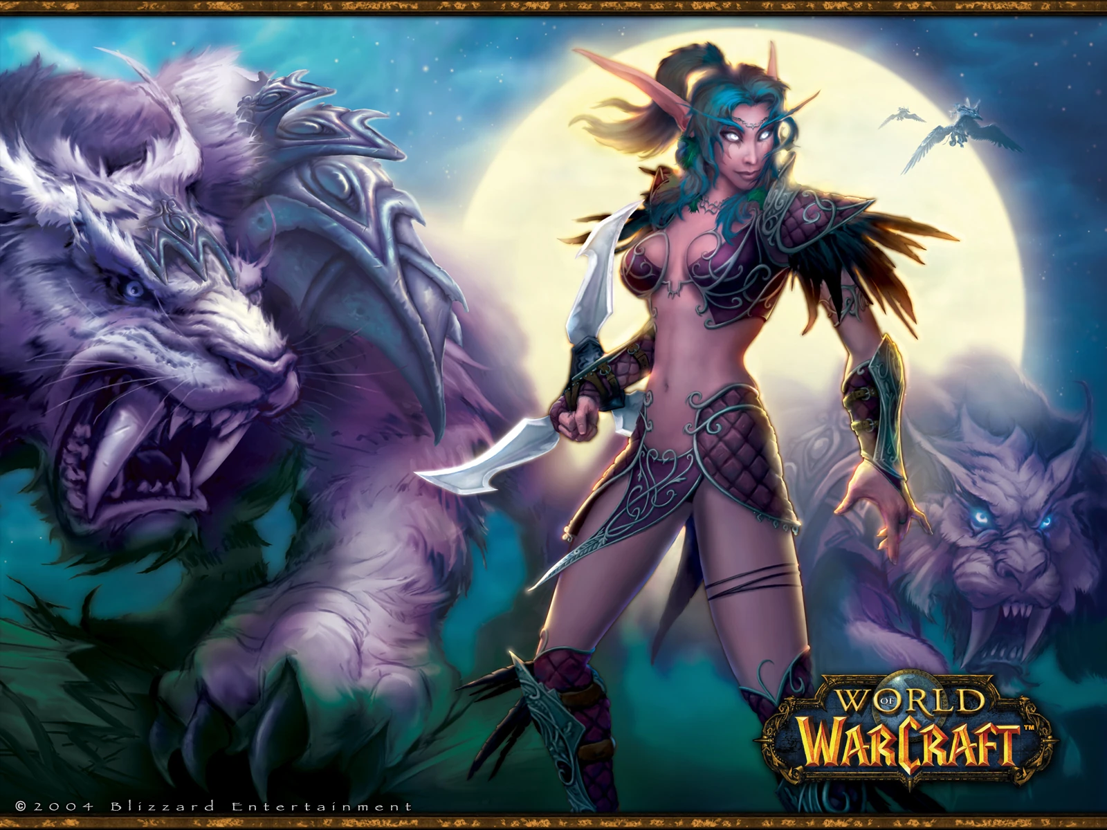Wallpaper - Papel de Parede de World of Warcraft - Night Elves 1600x1200