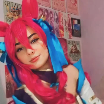 Ahri KDA Cosplay - League of Legends - Bella capa 20-02