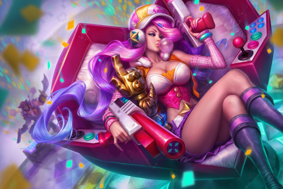 Arcade Miss Fortune - League of Legends Splash Art