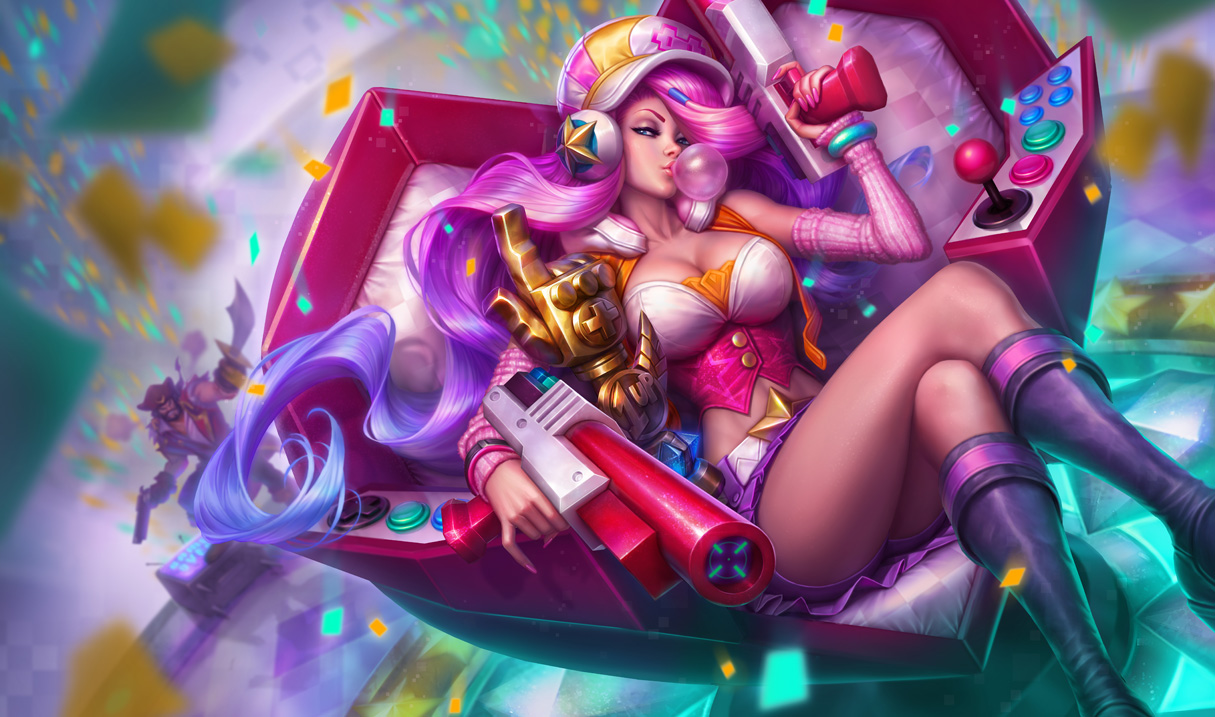 Arcade Miss Fortune - League of Legends Splash Art