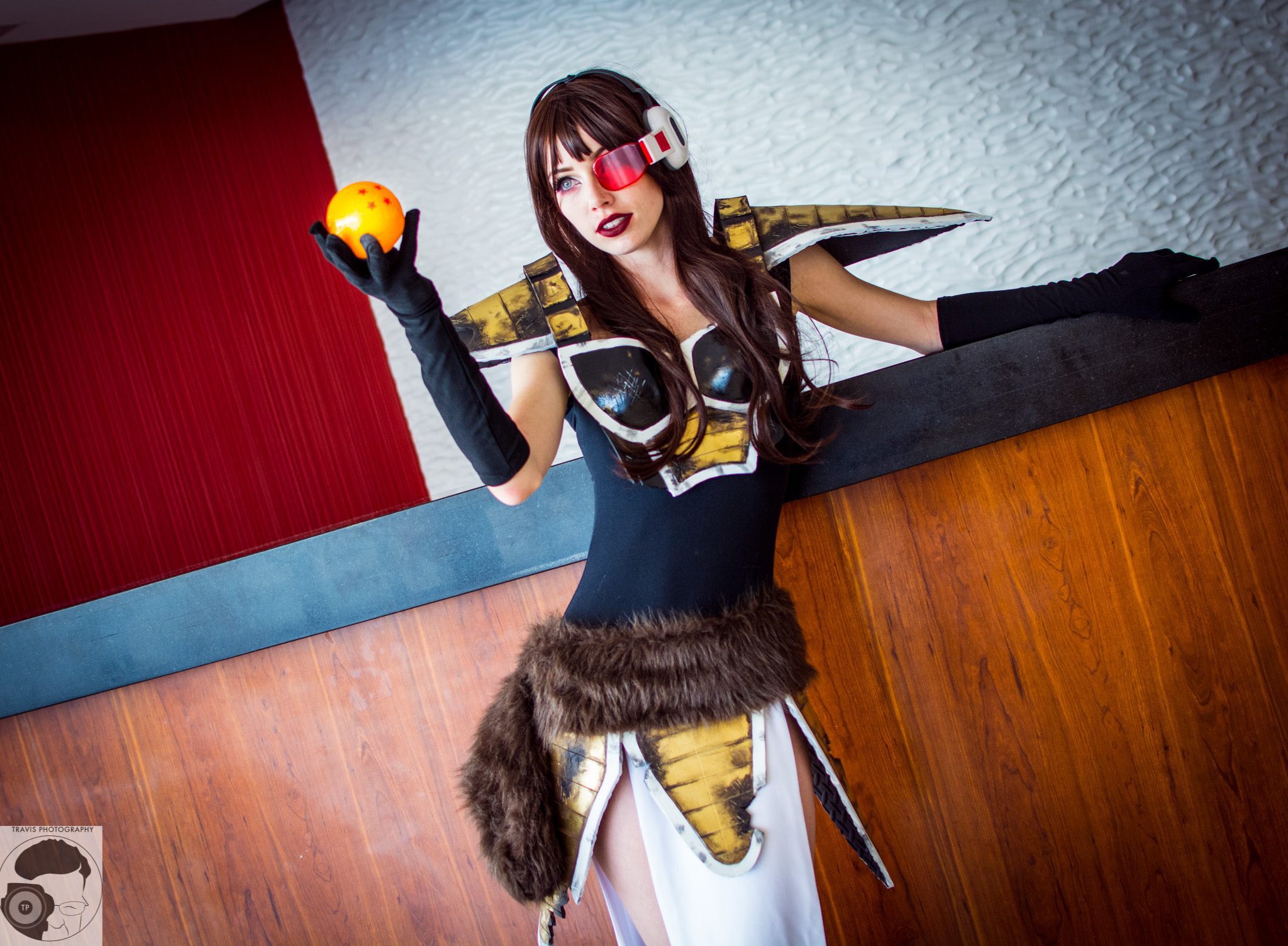 Cosplay: Uma linda Dark Saiyan, da série Dragon Ball Cosplay de uma Dark Saiyan - Dragon Ball - 01