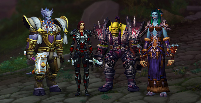 World of Warcraft - Personagens e Classes