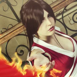 Cosplay da Mai Shiranui - The King of Fighters - Por LifeisaFiction Cosplay Capa