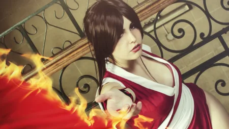 Cosplay da Mai Shiranui - The King of Fighters - Por LifeisaFiction Cosplay Capa