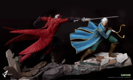 Dante vs Vergil - Estatueta de Devil May Cry - 01
