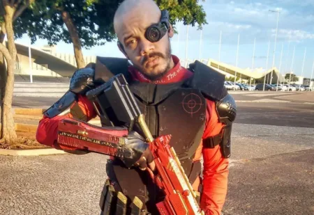 Deadshot cosplay capa