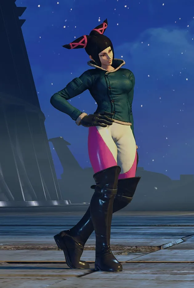 Street Fighter V - Juri Story Costume