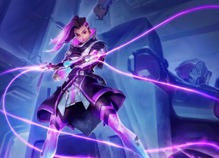 Artwork da Sombra, de Overwatch - capa