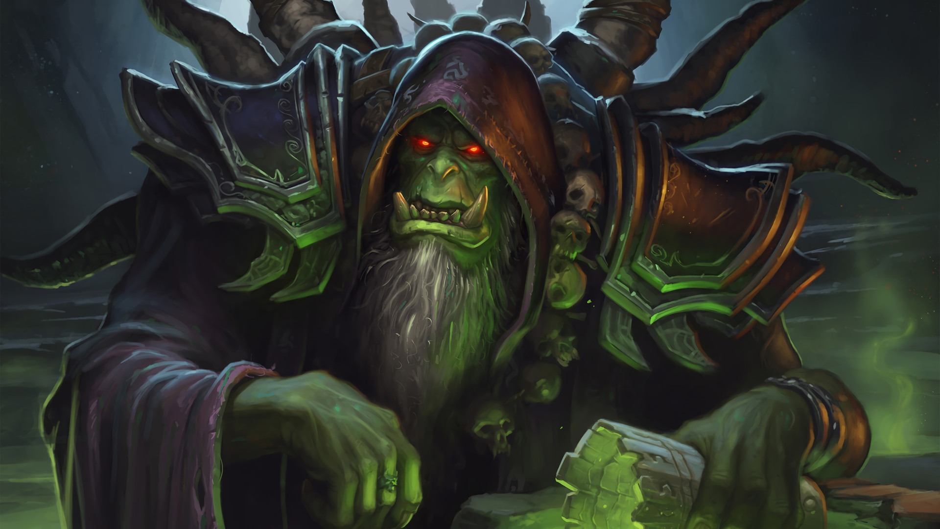 World of Warcraft - Guldan - Wallpaper