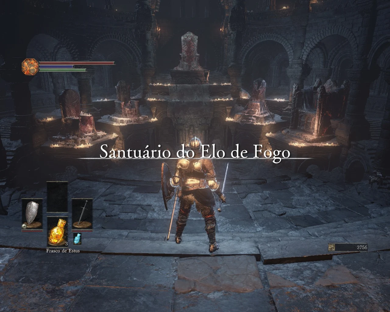 Dark Souls III - Santuário do Elo de Fogo - 001