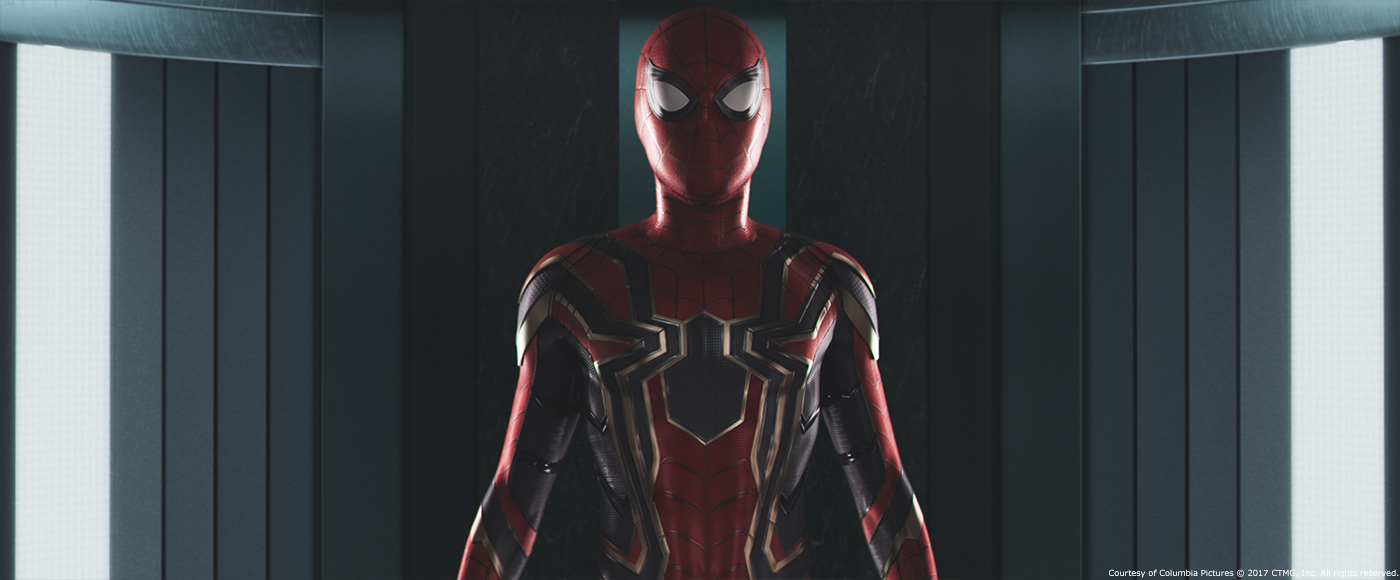 Homem Aranha - De Volta ao Lar - Roupa oficial do Aranha de Ferro