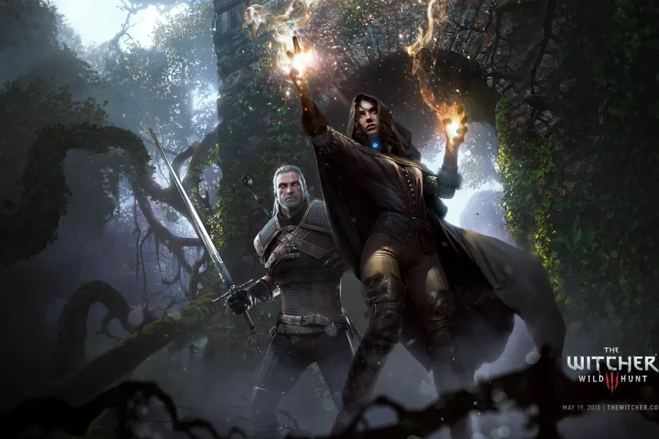 The Witcher 3 - Geralt e Yennefer