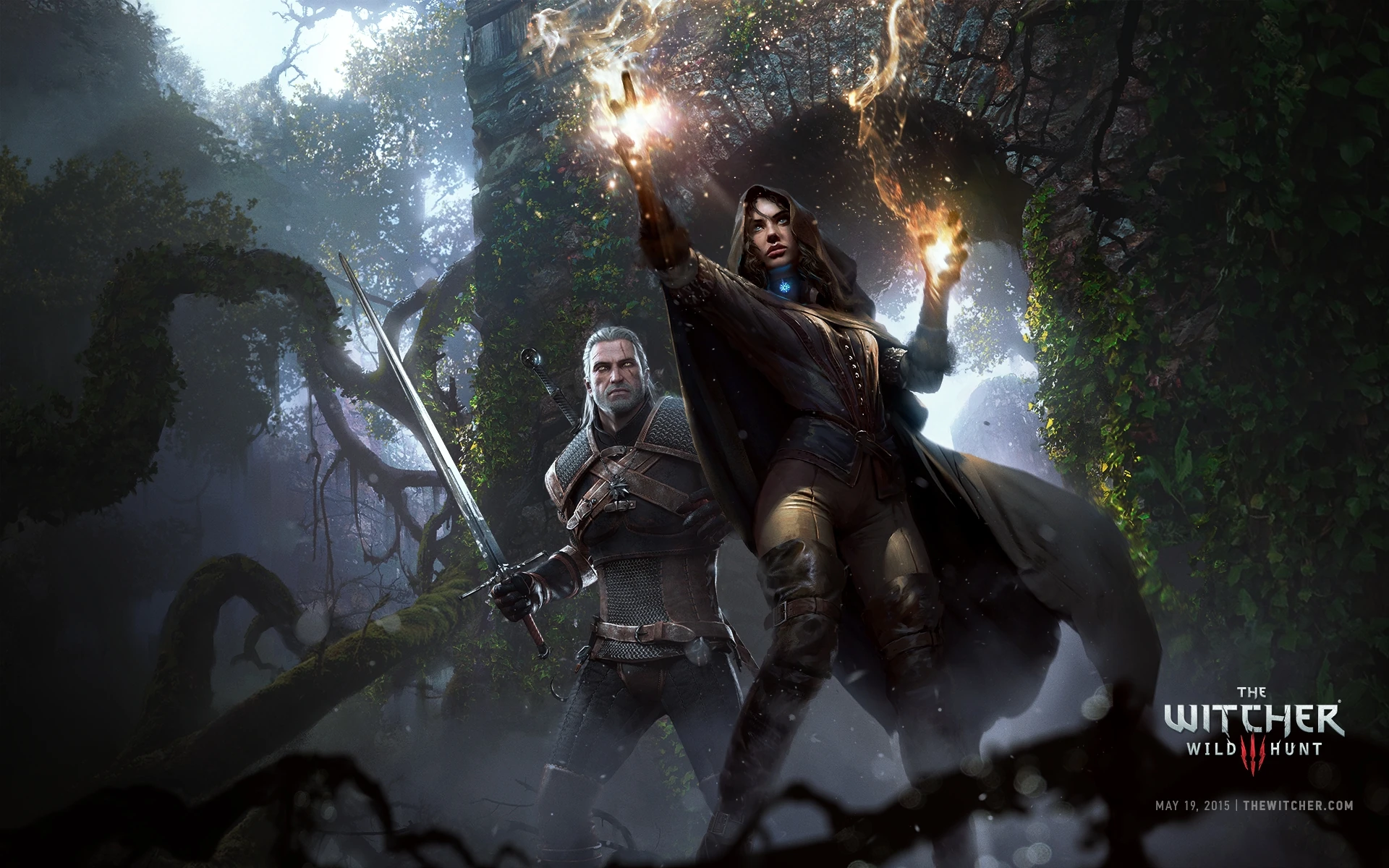 The Witcher 3 - Geralt e Yennefer