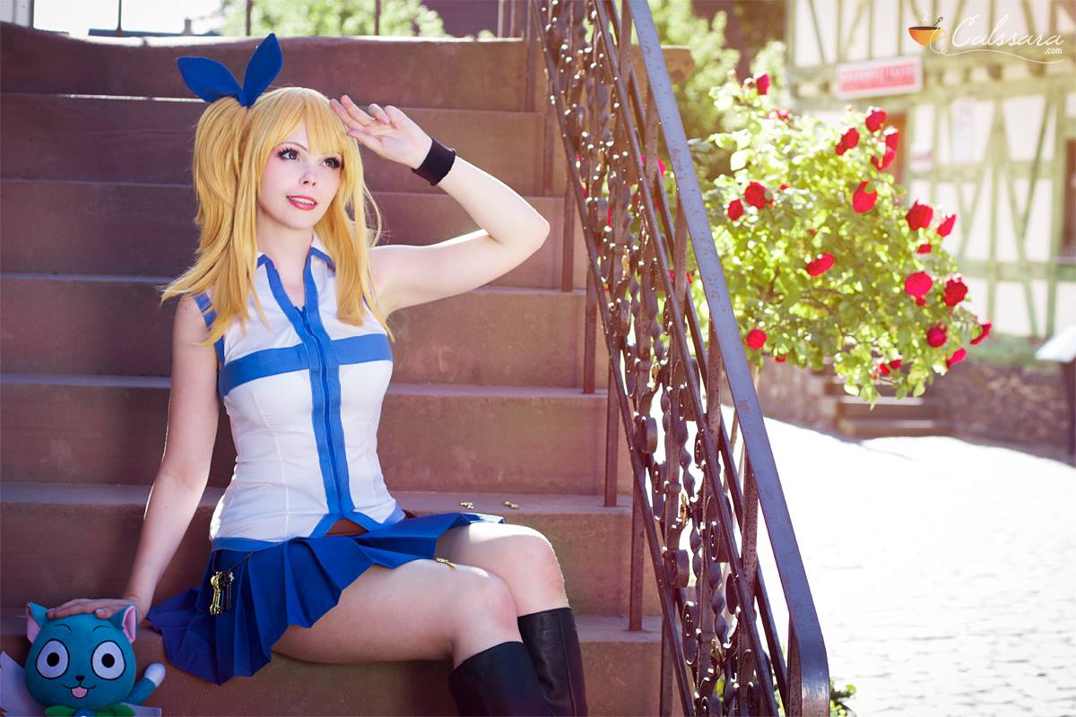 Lucy cosplay capa