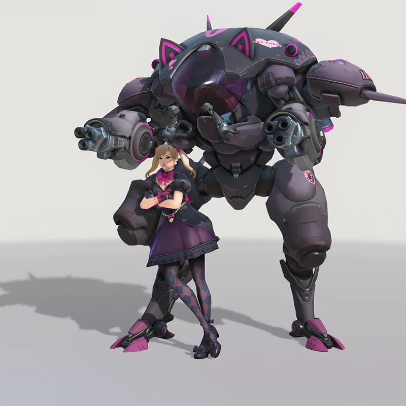 Overwatch - Nova Skin Lendária para D.VA