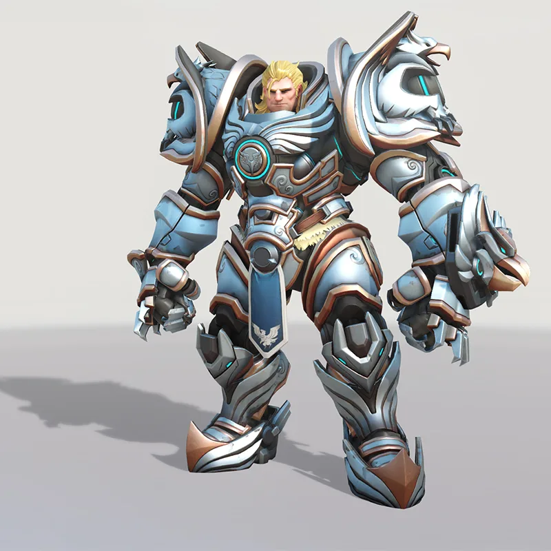 Overwatch - Nova Skin Lendária para Reinhardt