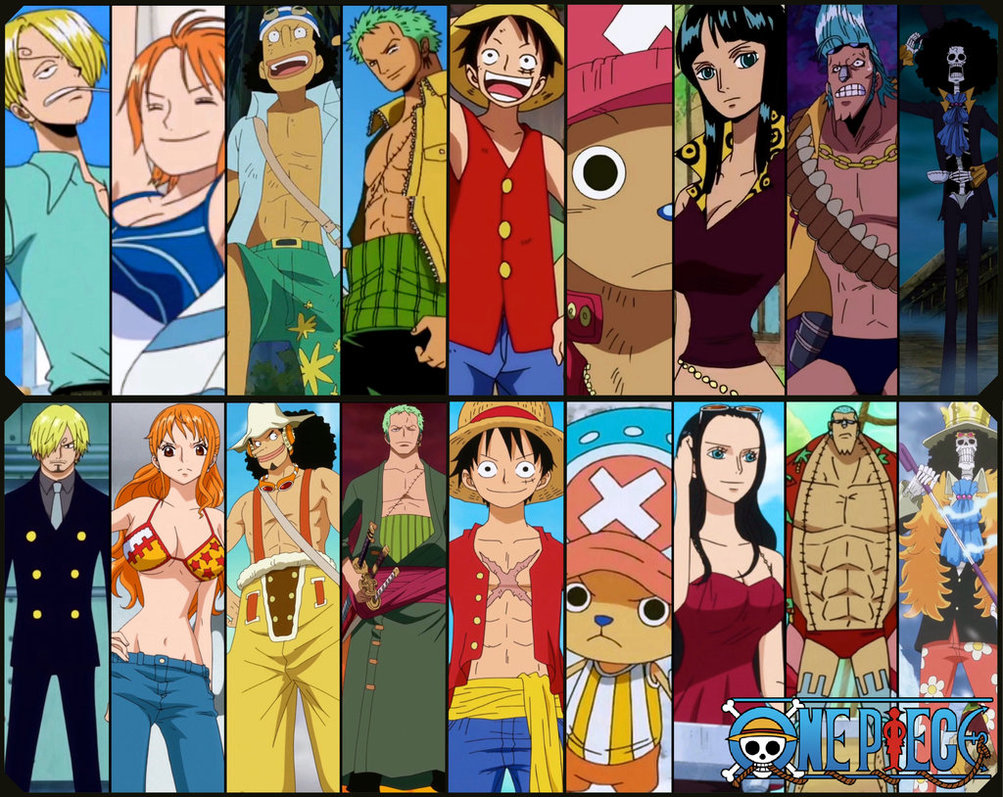 As mudanças nos personagens de One Piece no Timeskip