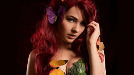 Cosplay da Hera Venenosa - Versão Primavera - Index