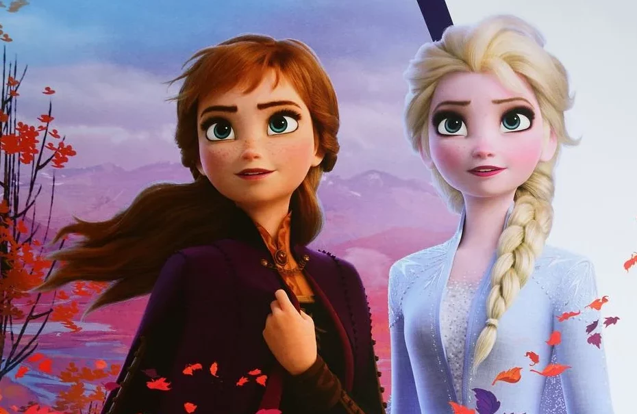 Frozen 2 - Foto de Elsa e Anna em Alta Definição Capa