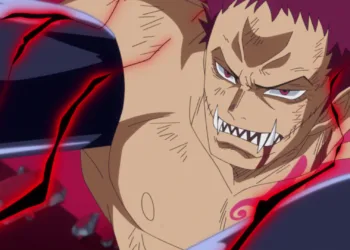 One Piece - Katakuri mostrando o rosto