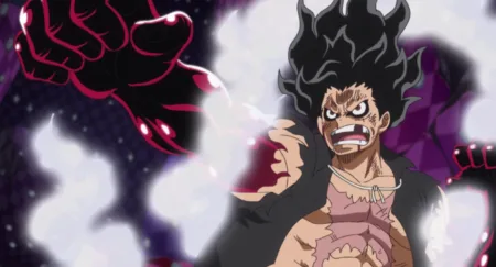 One Piece - Luffy na forma de Homem-Cobra - Arco Whole Cake do Anime - Topo