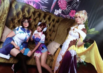 Overwatch 2: Veja belos cosplays da DVA, Mei e Mercy com tradicionais vestidos orientais Overwatch Cosplays - Cheongsam - Mercy, DVA e Mei com belos vestidos chineses - Foto 03