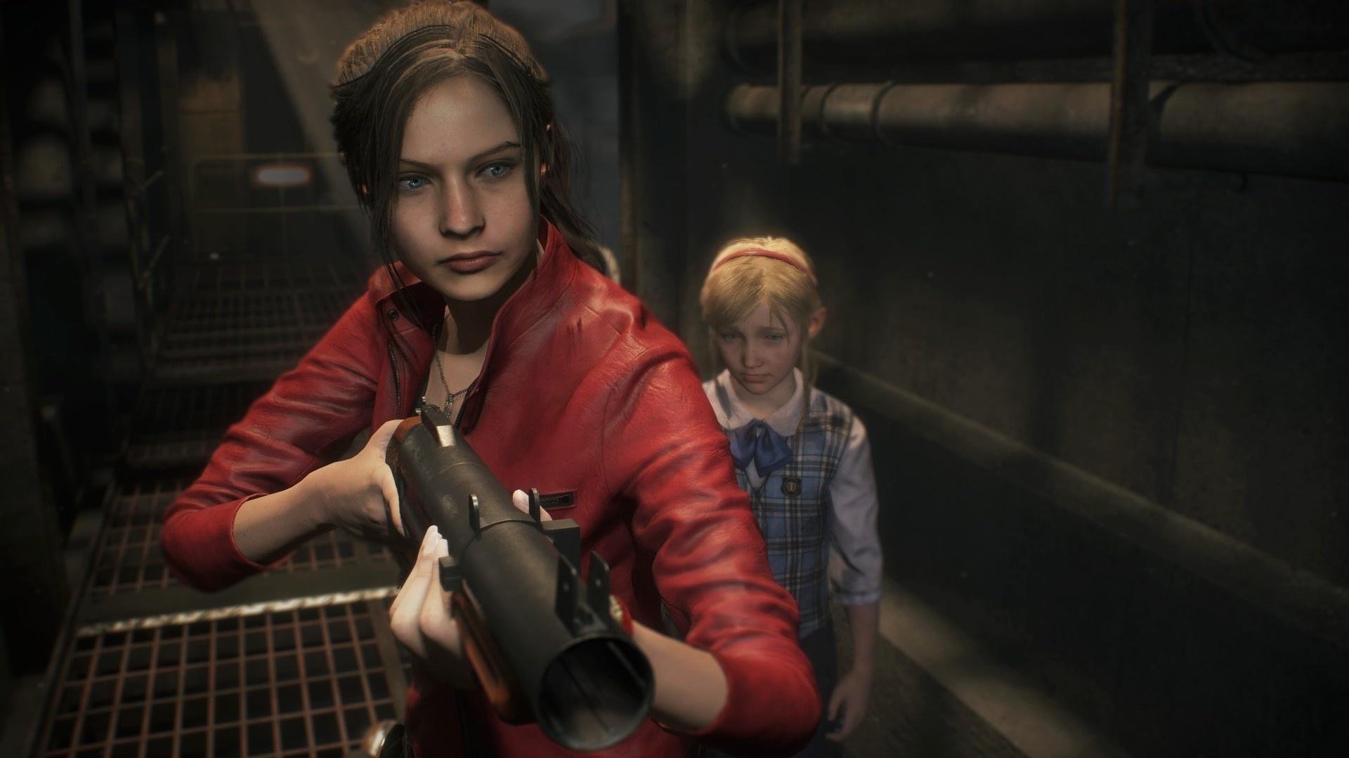 Resident Evil 2 - Claire Redfield e Sherry Birkin