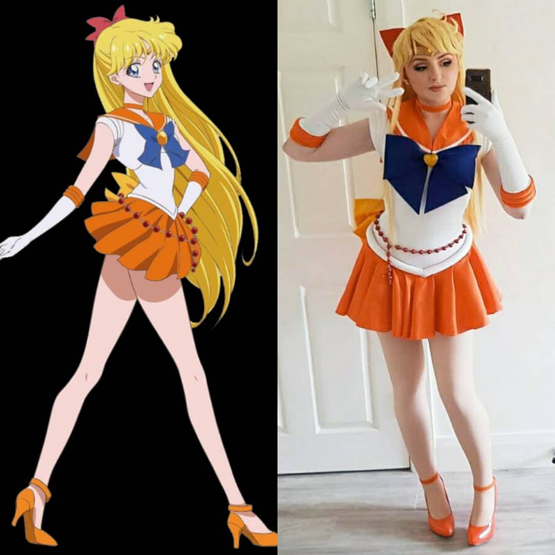 Cosplay e Personagem - Sailor Vênus, de Sailor Moon - 001