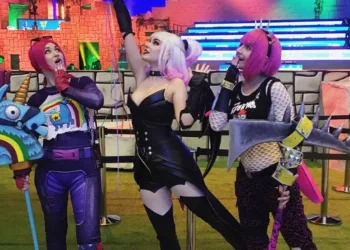 Cosplays de Fortnite na IEM Katowice 2019 Cosplays de Fortnite da IEM Katowice – Polônia – Jogos Online Topo(1)