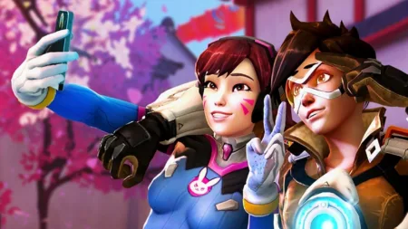 D.VA and Tracer Wallpaper - Oevrwatch 2