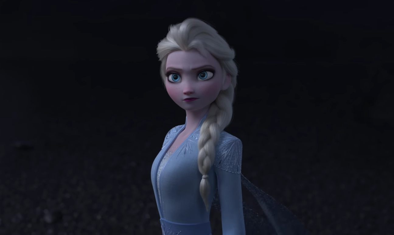 Frozen 2 - Elsa Destemida - Imagem do primeiro trailer oficial da animação da Disney