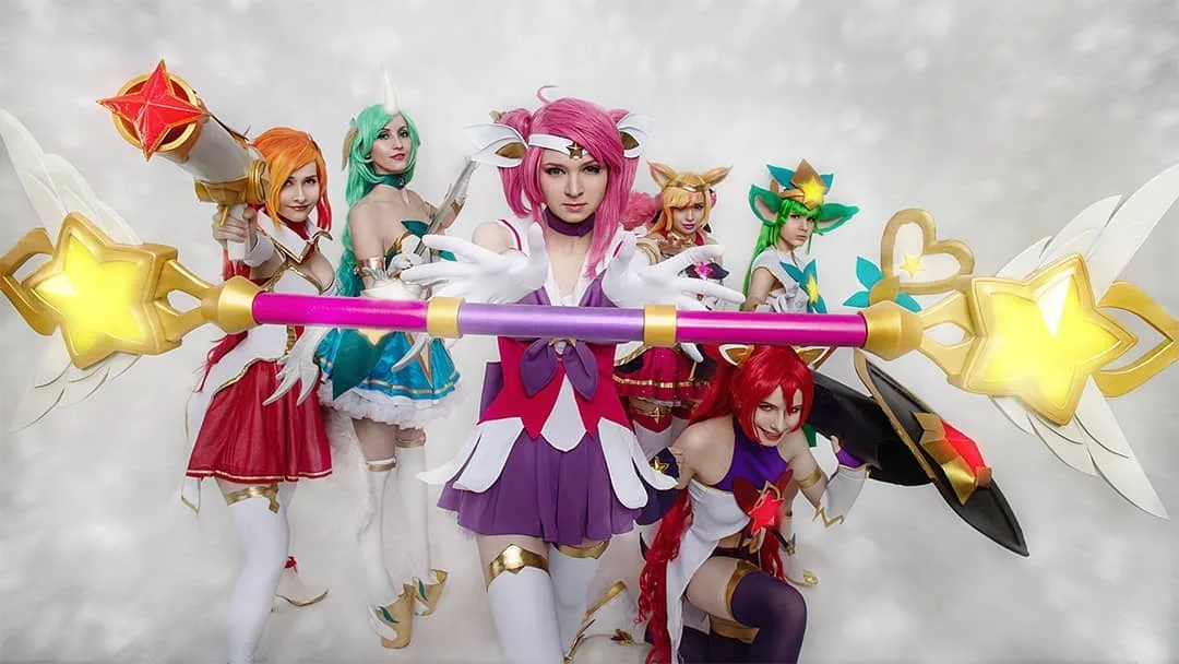 As Guardiãs Estelares reunidas nestes lindos cosplays de League of Legends Star Guardian Cosplays - League of Legends 01