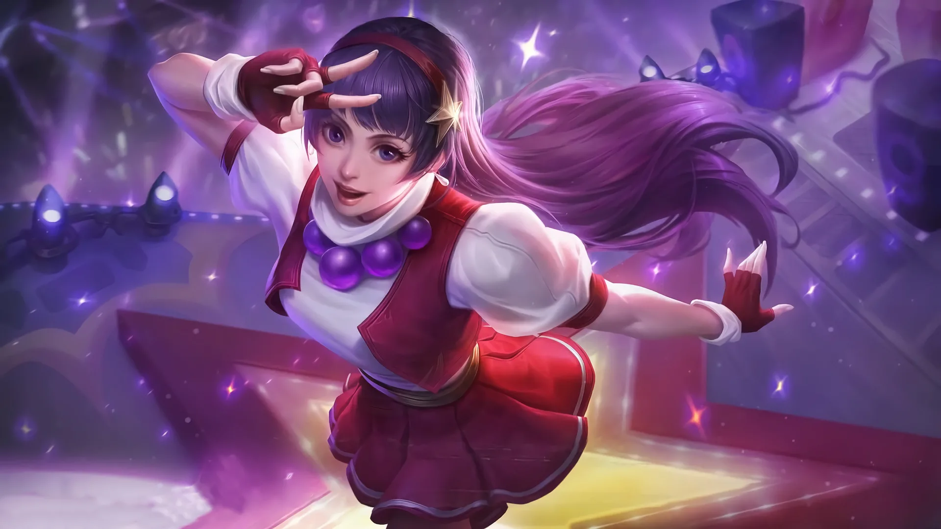 Athena Asamiya - Wallpaper de The King of Fighters - Art