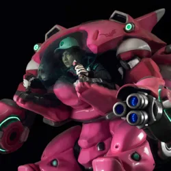 Cosplayer cria mecha da D.VA em tamanho real para concurso de cosplays de Overwatch Cosplay da D.VA com o Mecha - Overwatch - Foto Topo