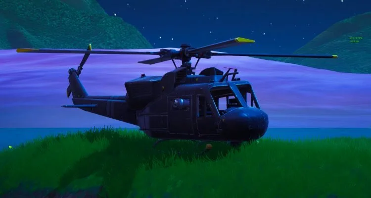 Fortnite e o mistério do Helicóptero Fortnite - Helicóptero