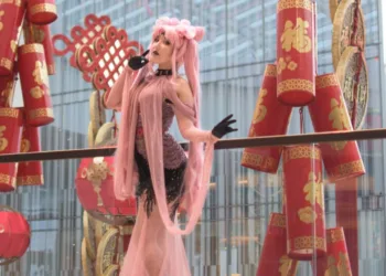 Lindo Cosplay Feminino da Chibiusa - Versão Black Lady - Sailor Moon Topo