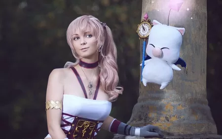 Lindo Cosplay da Serah - Final Fantasy XIII-2 - RPG da Square - Topo