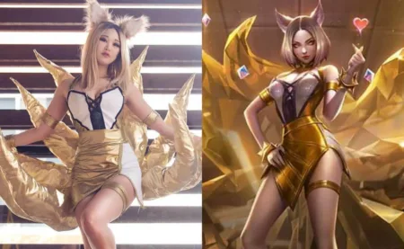 Ahri KDA Prestigiosa - Lindíssimo Cosplay de League of Legends - LoL - Topo