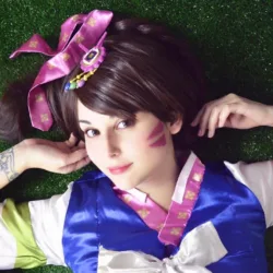Veja uma bela caracterização da Palanquin D.VA neste cosplay de Overwatch! D.VA Palanquin Cosplay - Overwatch - Viv Lee Cosplay 03